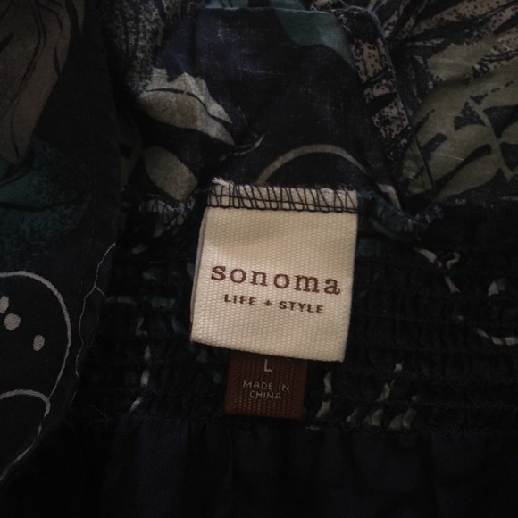 EUC Floral and Fern Sundress - Picture 6 of 7